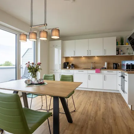 Penthouse 18 - Mit Dachterrasse Und Sauna Lejlighed Dorum