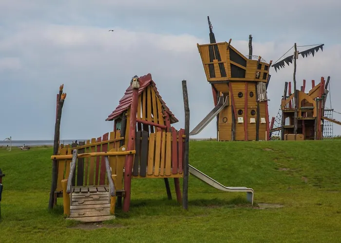 Penthouse 18 - Mit Dachterrasse Und Sauna דירה דורום