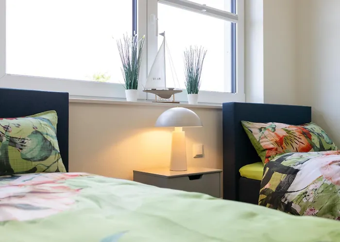 Penthouse 18 - Mit Dachterrasse Und Sauna דירה דורום